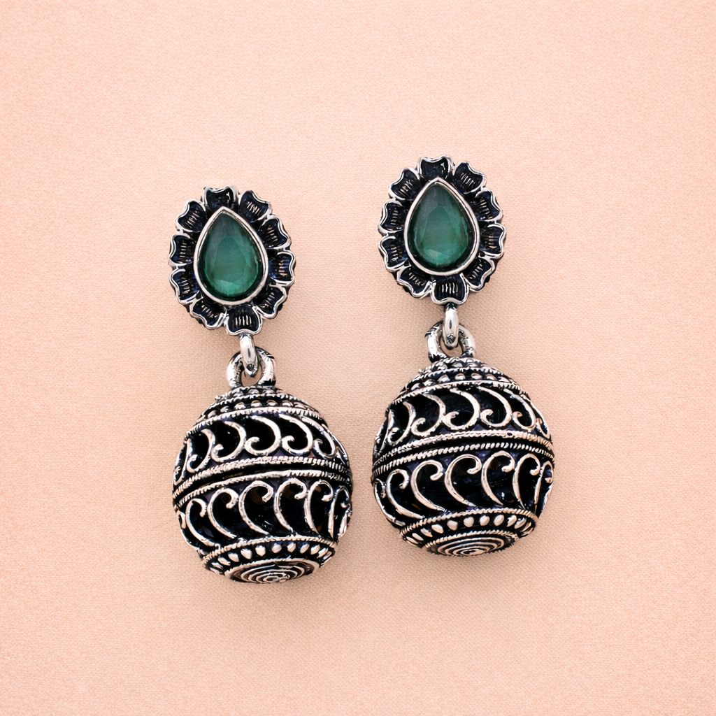 Meher Stone Jhumka
